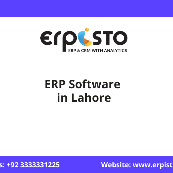 Need ERP Software in Lahore for Different Industries
